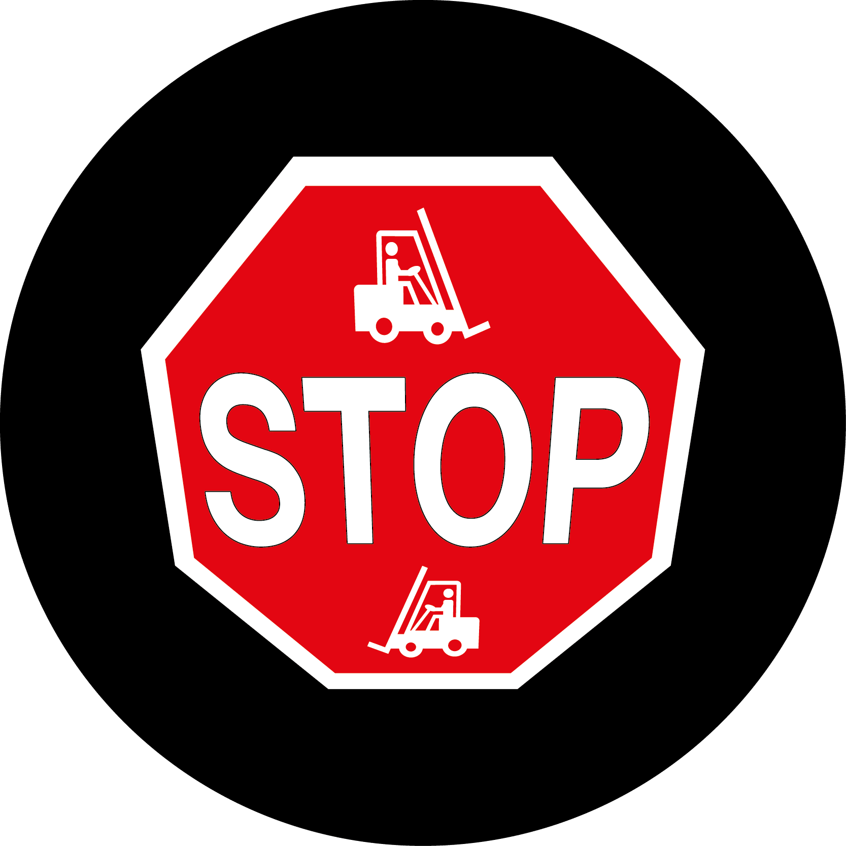 Gobo - STOP forklift