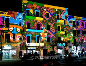 Carnival projections scenography