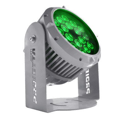 Outdoor led color projector