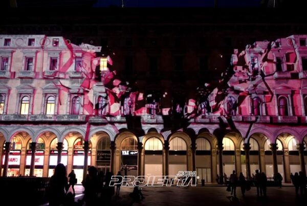 Video Mapping in Milan
