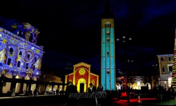 Proiezioni e video mapping per il Natale di forlì