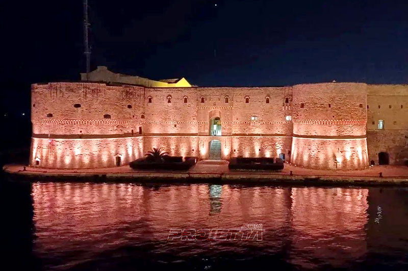 Architectural Lighting - Aragonese Castle, Taranto